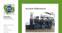 Desktop Screenshot of buergerbus-reichshof.de