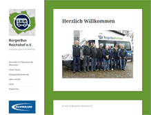 Tablet Screenshot of buergerbus-reichshof.de